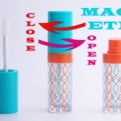 Leakage-Proof Lipgloss Packaging  with Magnetic Closure